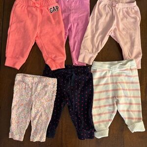 Lot of Assorted Baby Pants/Leggings, 3-6 months